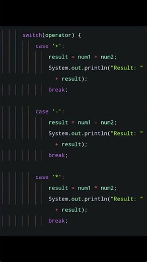 || Simple Calculator in Java || #shorts #coding #java