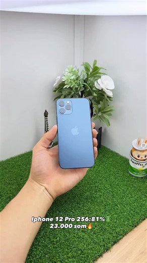 ТЕЛЕФОНЫ БИШКЕК СКУПКА ПРОДАЖА ОБМЕН📲📲 on Instagram: "Кому подешевеле 🤩 IPHONE 12 Pro 🧠 Память: 256 🔋 Состояние аккумулятора : 81% Состояние : все работает меняли заднюю крышку ✅ 📋 Гарантия : 15 дней на проверку год сервисное обслуживание 💰 Цена: 23.000 som 🏦 Рассрочка без первоначального взноса без лишних справок от 3х до 12 месяцев ✅ Зарегистрирован 🚚 Доставка по всему КР 🇰🇬 📍 Адрес : г Бишкек Тц Цум : 0 этаж 2- ряд отдел G-29 ⏳ График работы : 10:00 - 20:30 👉🏻 По вопросам :05510
