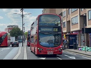 FRV. Metroline Route E8. Ealing Broadway - Hounslow, Bell Corner. Wright Gemini 2 VW1070 (LK60 AEU)