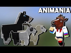 🐴 Minecraft 🐑 - Animania Mod (Ló, Birka, Kecske) 🐐