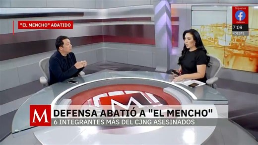 🗣️🔴 “Estamos asistiendo al funeral del capo más poderoso del mundo”; “Cuando ‘El Tío Sam’ te quiere, no hay escondite que valga”: Óscar Balderas analiza la captura y muerte de ‘El Mencho’, líder abatido del CJNG 📺 #MILENIO19h con Liliana Sosa | Milenio Televisión