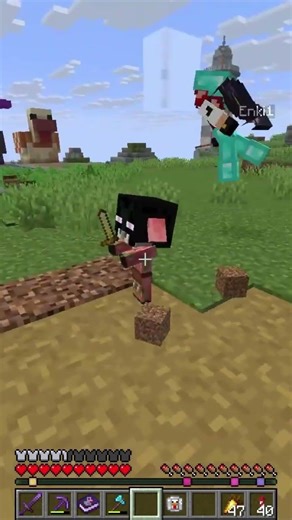New Minecraft Enderpig mob?!#shorts #minecraft #smp