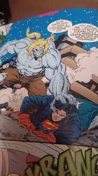 Superboy #16 DC Comics 1995 Vs Loose Cannon He's big Blonde and Blue and all for Gratutious Violence