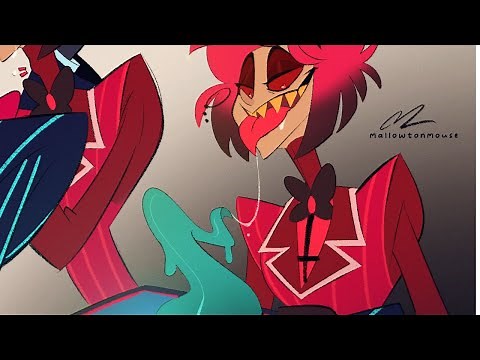 Alastor did WHAT to vox?! - Hazbin Hotel comic dub