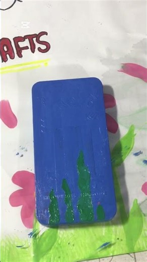 😊Transforming a Mobile box into a Geometry box @ Manahil & Hania Crafts