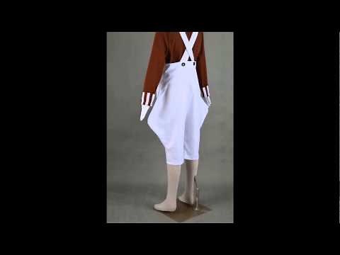 Oompa Loompa Costume from Willy Wonka and the Chocolate Factory Cosplay
