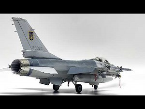 F-16AM MLU in Ukrainian AF 1/48 Kinetic [full video build]