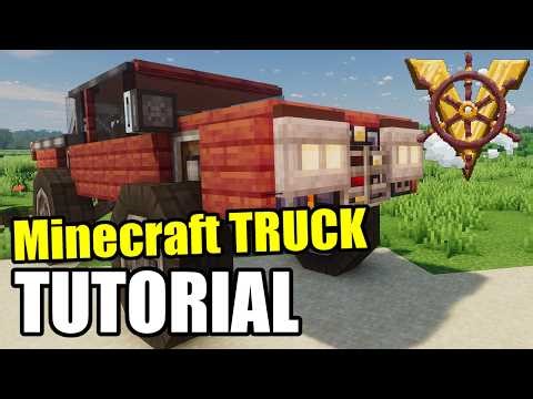 Minecraft Survival Truck Tutorial for Valkyrien Skies and Create mod (MODPACK IN DESCRIPTION)