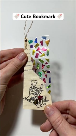 DIY 🔖 Cute Bookmark Idea 🔖 Easy to Make Gift