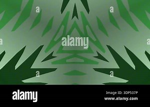 A mesmerizing green abstract background featuring sharp geometric patterns and kaleidoscopic motion transitions, ideal for modern digital displays, creative video projects, and high-tech visual presentations Stock Video Footage - Alamy