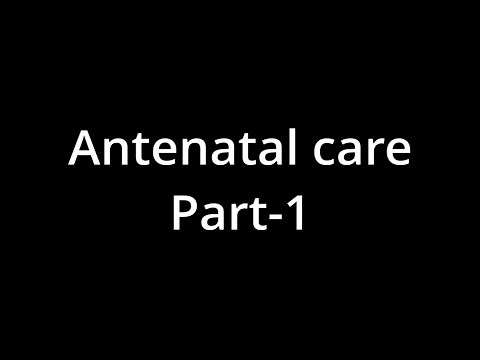 Antenatal care