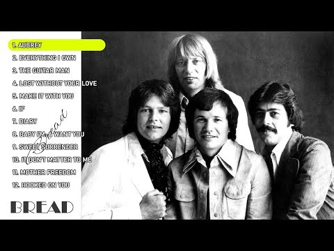 BREAD Best Songs of 70s 80s - David Gates Greatest Hits (Full Album)