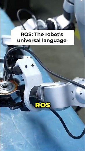 ROS: The Robot's Universal Language #robot #robotics #ai #ros #humanoid