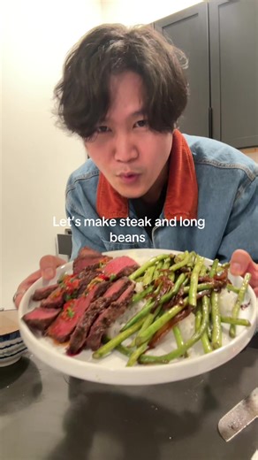 Delicious Steak and Long Beans Recipe