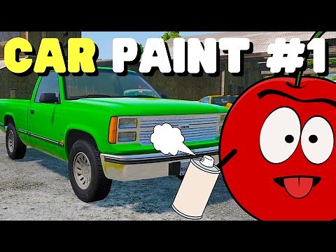 How to change car color in BeamNG Drive 🍒 Tutorial