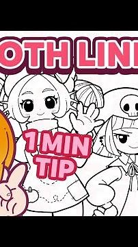 HOW I DRAW CRISP LINEART - TUTORIAL