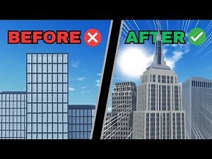 EASIEST Way to Build Realistic Skyscrapers in Roblox!