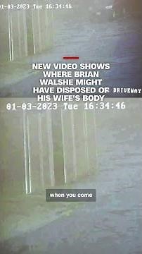 New video shows where Brian Walshe might have disposed of his wife's body