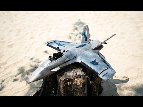 Atomrc Dolphin Pro FPV Flight 800mm Fixed Wing with LED light!!