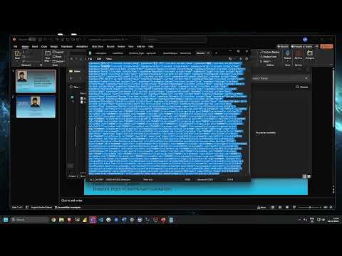 Convert PowerPoint pptx file to zip to see metadata
