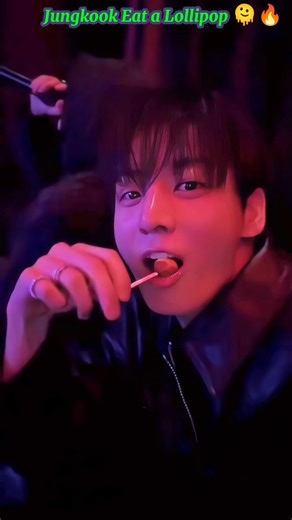 Jungkook Eat a Lollipop 🫠🔥 #bts #jungkook #jk #btsarmy #btsjungkook #fyp #viral #shorts