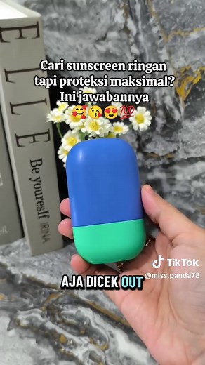 Sunscreen ringan tapi proteksi maksimal 💖 #skincare #affiliate #recommendations #emina #sunscreen