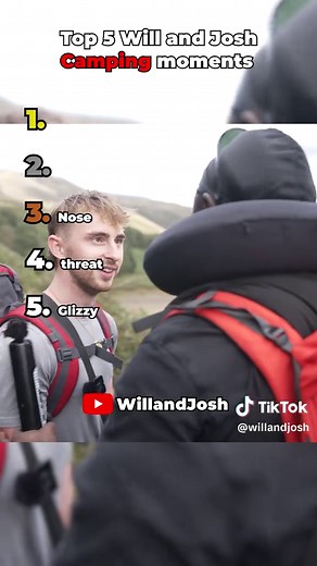 Top 5 Unforgettable Camping Moments with Will and Josh
