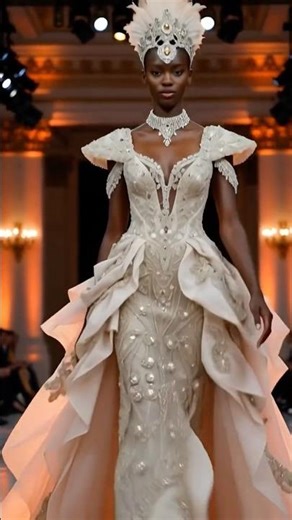 African Elegance in Couture #africancouture #africanfashion