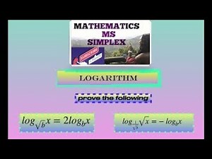 LOGARITHM PROOF (LOG)