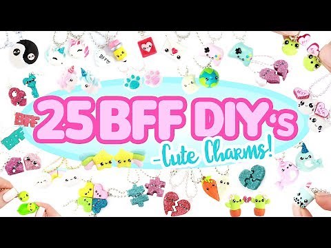 25 BFF -cute charm- DIY’s! - BIG Polymer Clay Compilation!