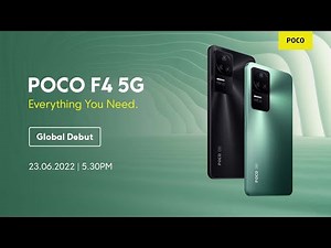 POCO F4 5G Launch | Global Debut