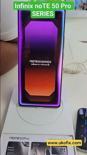 Infinix Note 50 Pro Display Test 🔥 | Stunning Design & Bright Screen on Stand Showcase