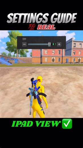 XR SHAH PUBG on Instagram: "iPad View Settings Guide 🔥✅❌#bgmi #pubg #tipsandtricks #sensitivity #settings headshot"