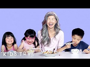 Kids Try Their Moms' Family Recipes | Kids Try | HiHo Kids