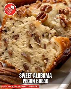 12K views · 44 reactions | Sweet Alabama Pecan Bread Recipe This...