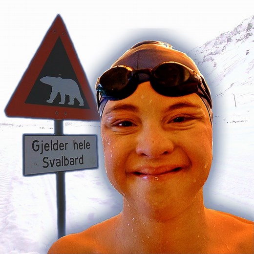 1.3M views · 1.1K reactions | Meet the teenager with Down's syndrome who is swimming in the Arctic. | BBC World Service | Facebook