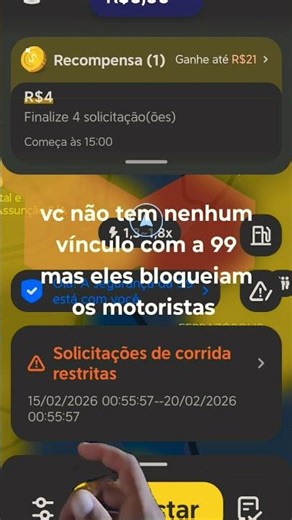 99 acknowledges employment relationship and blocks drivers for not accepting ridiculous rides.