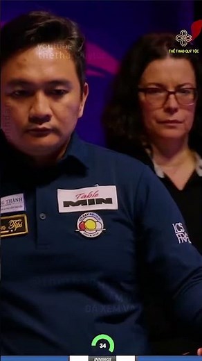 THANH LỰC VÀ CÚ CÔ BA HẾT NƯỚC CHẤM #tranthanhluc #bida #bida3băng #carom3băng #3cushion