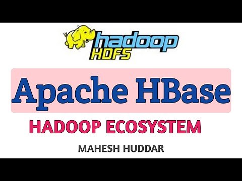 Apache HBase Hadoop Ecosystem - Big Data Analytics Tutorial by Mahesh Huddar