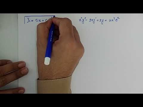 Lecture # 36 || Cauchy-Euler Equation (PART II) || Non-Homogenous Cauchy-Euler Equation || ODE