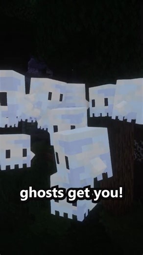 Cute Minecraft Ghost Mobs -- Ghosts Mod #minecraft