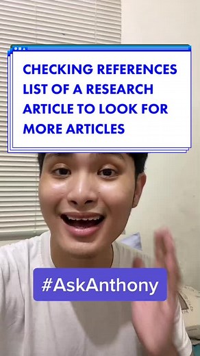 How to Check References for Research Articles