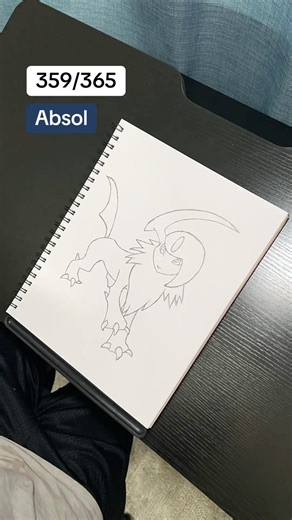 Drawing Absol #drawing #pokemon #pokémon #drawings #absol #hoenn #earlsweatshirt #draw #pokemonart