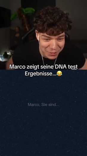 Marco zeigt seine DNA-Test Ergebnisse! 😂
