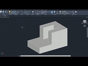 AutoCAD 3D Extrude Practice | Simple 3D Tutorial