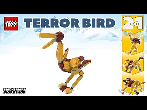 Terror Bird 31112 MOC Alternate Digital Build