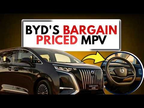 BYDs Luxurious MPV Arrives! 2026 Denza D9 price and specs in Australia