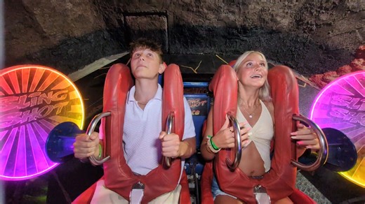 5K views · 16 reactions | Kaydee & Jarett | Slingshot & Vomatron at Indy Speedway | Facebook