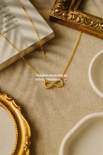 infinity necklace 💕 #fy #fyp #thesummeriturnedpretty #infinitynecklace #infinity