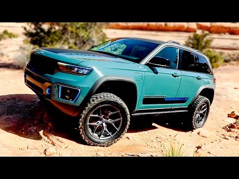 Off-Road JEEP Grand Cherokee Trailhawk 4XE Concept
